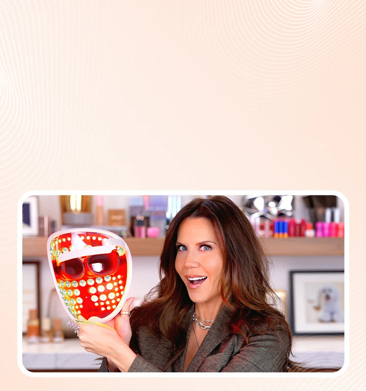 Tati approved red light therapy mask