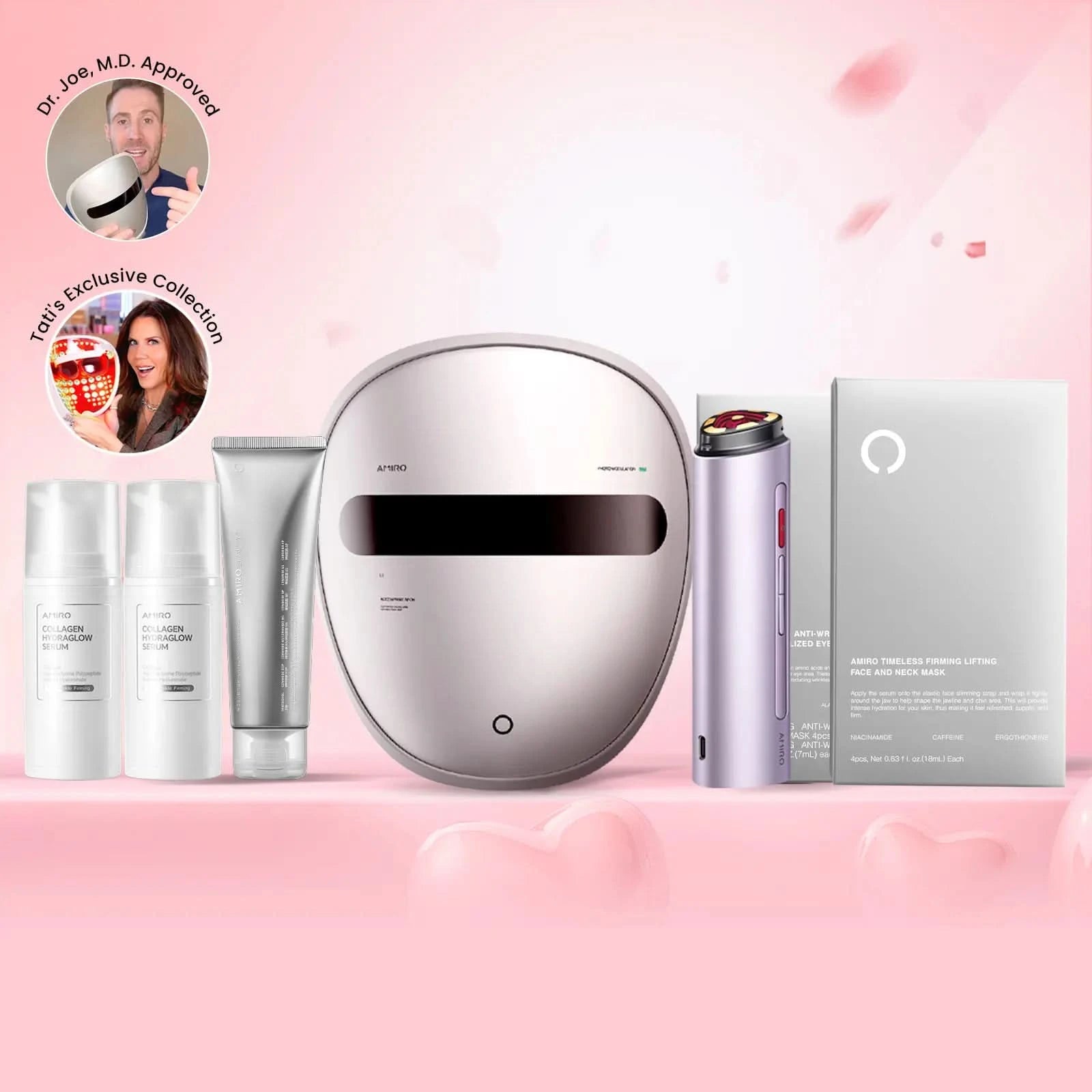 AMIRO Spectra 5-in-1 LED Light Therapy Facial Mask