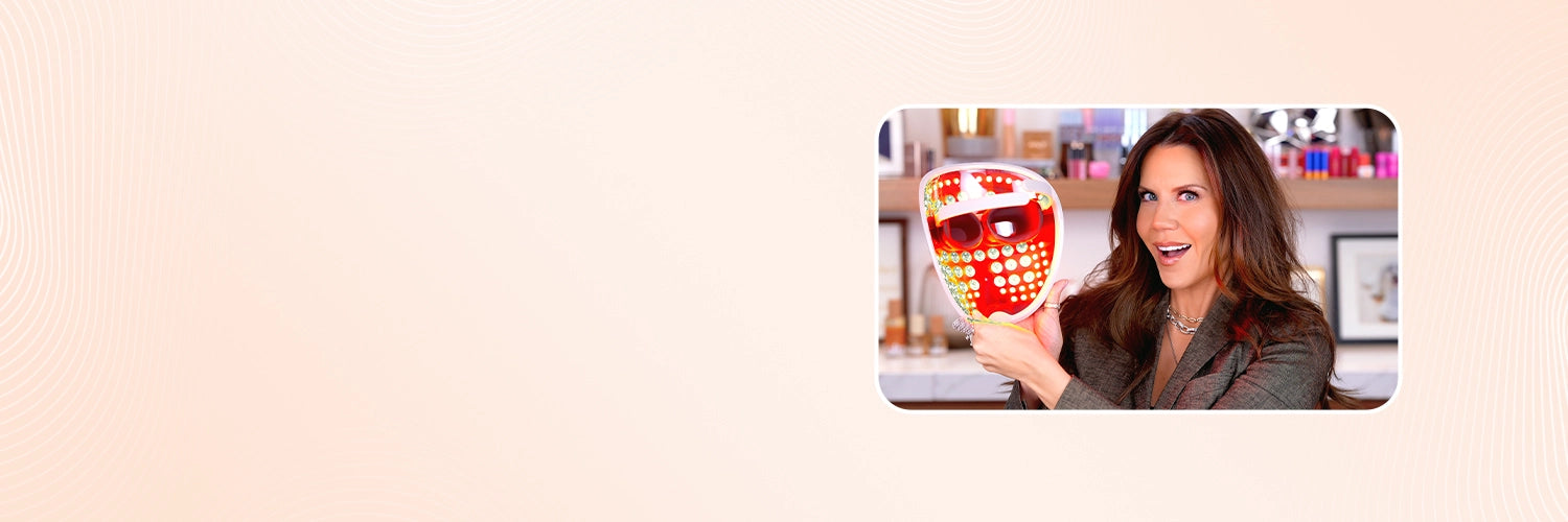 Tati approved red light therapy mask