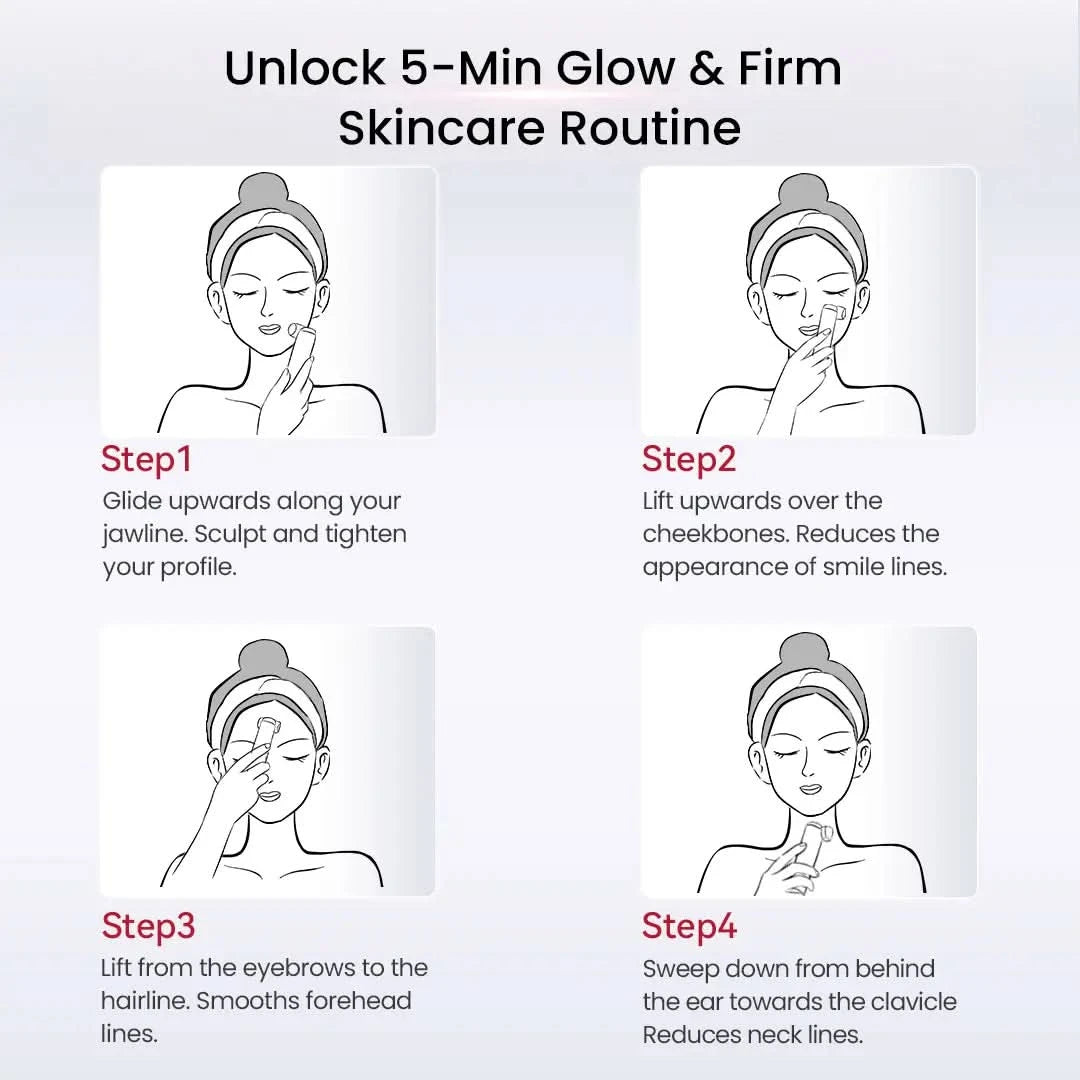 HydraGlow Booster<br><small>Red Light & Microcurrent + PDRN Serum Kit</small>