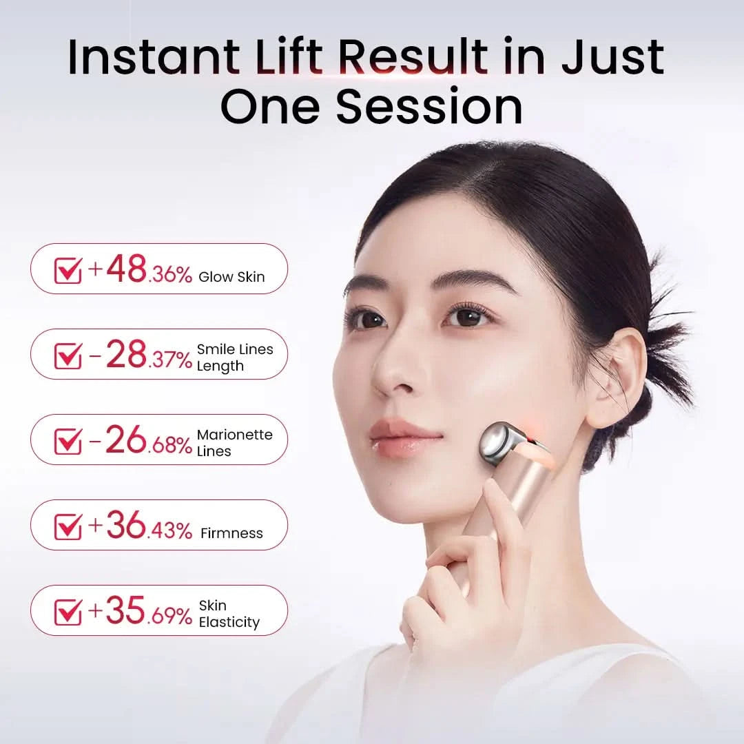 HydraGlow Booster<br><small>Red Light & Microcurrent + PDRN Serum Kit</small>