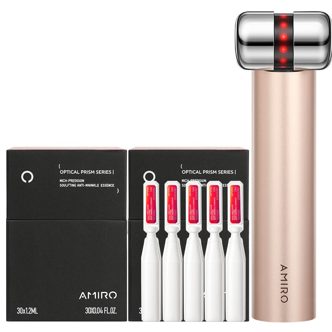 HydraGlow Booster<br><small>Red Light & Microcurrent + PDRN Serum Kit</small>