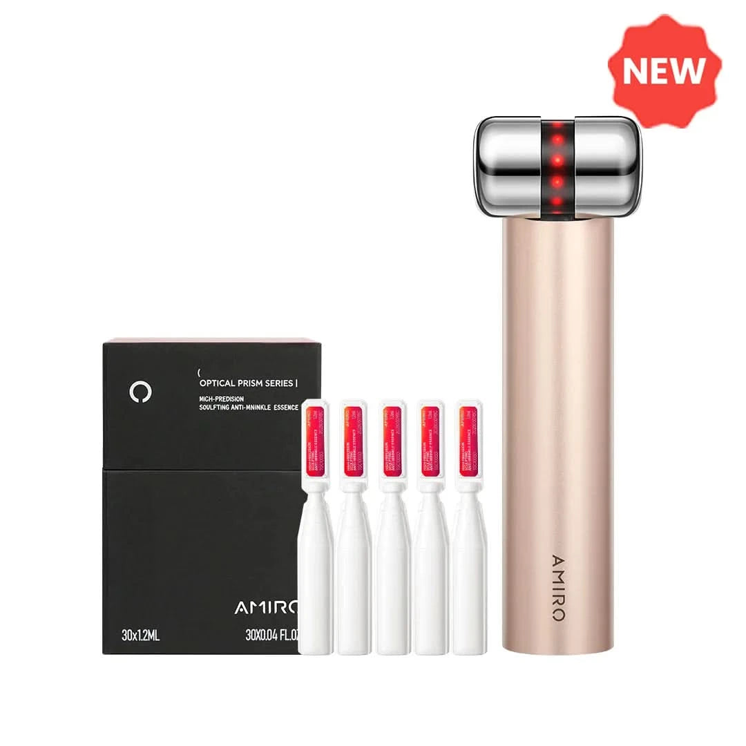 HydraGlow Booster<br><small>Red Light & Microcurrent + PDRN Serum Kit</small>