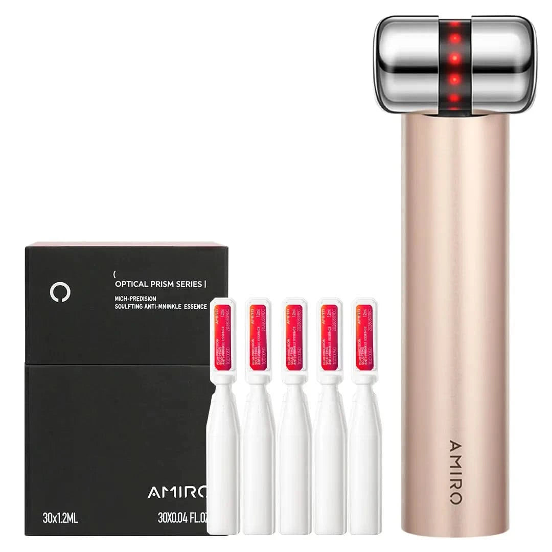 HydraGlow Booster<br><small>Red Light & Microcurrent + PDRN Serum Kit</small>