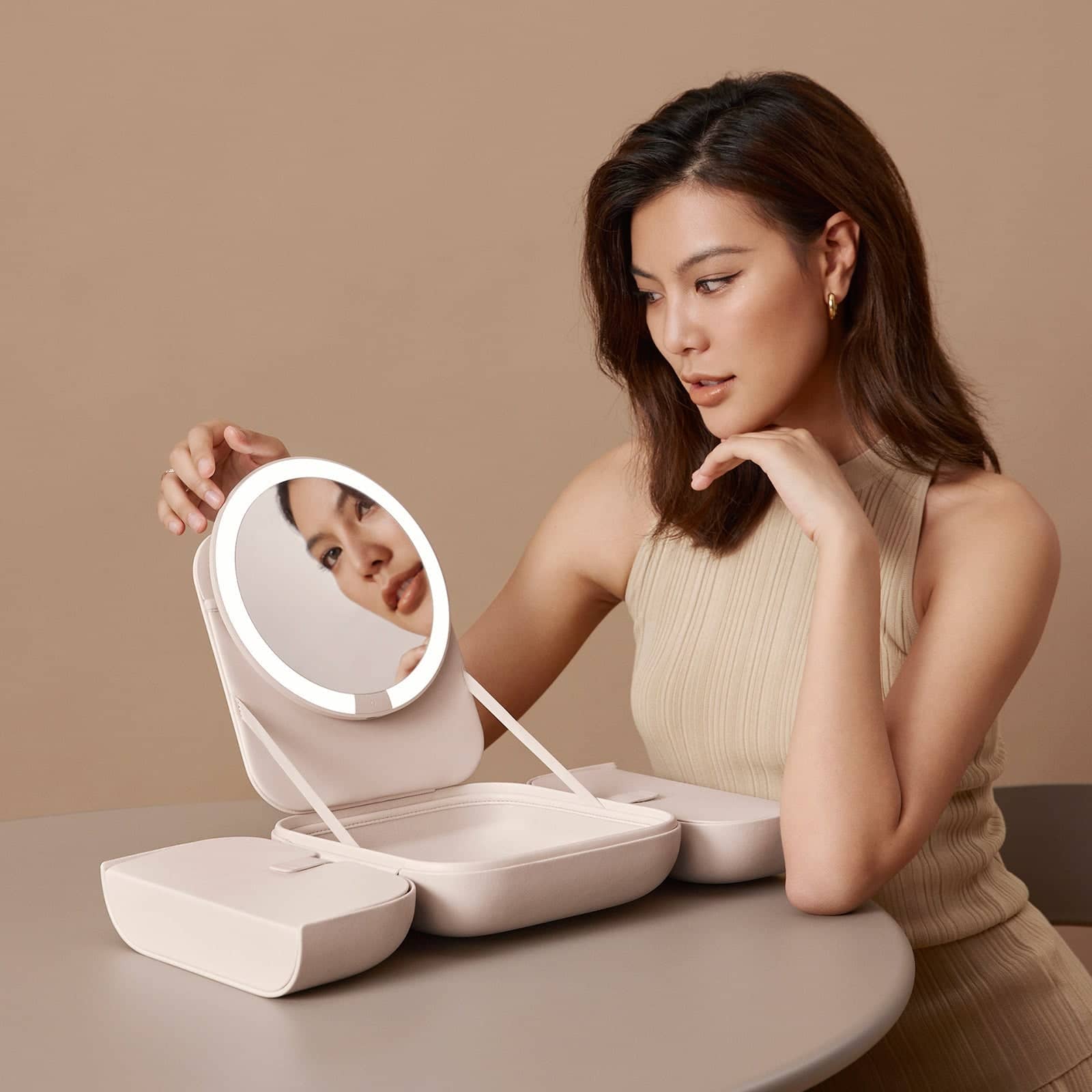 AMIRO M2 LumoCube Portable LED Bag Mirror AMIRO