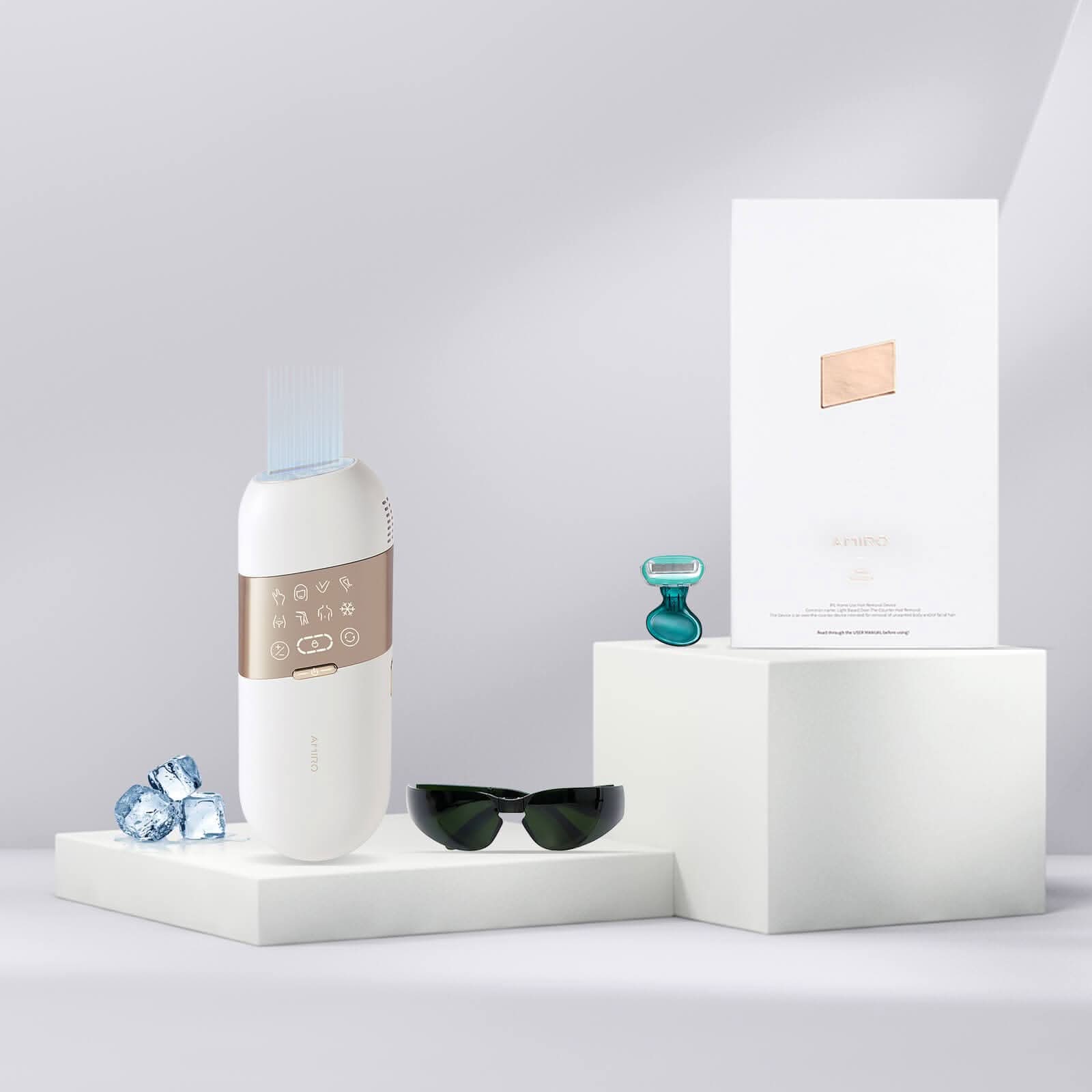 光美容器 脱毛器 メンズ　レディース　最高峰パワー6J/cm² 赤光波搭載 Amazon | AMIRO 光美容器 脱毛器 最高峰パワー6J/cm² 男性剛毛・ヒゲ
