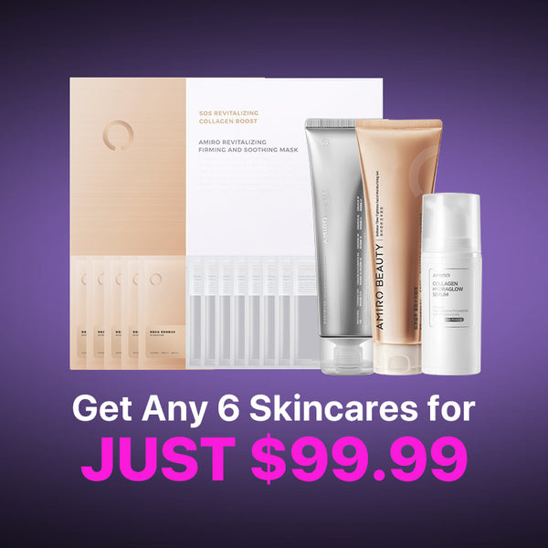 AMIRO black friday bundle: Pick 6 skincares for $99, matching with the R3 Turbo, R1 PRO, U1, and S1 for skin tightening, hydration, and LED light therapy.