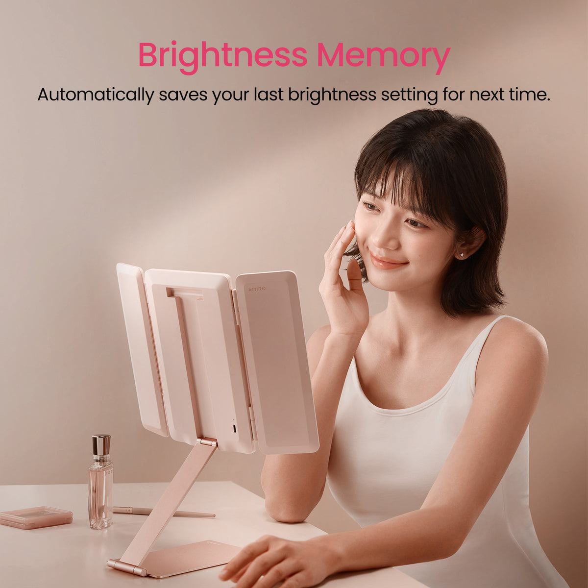 AMIRO HD Togo Folding Makeup Mirror