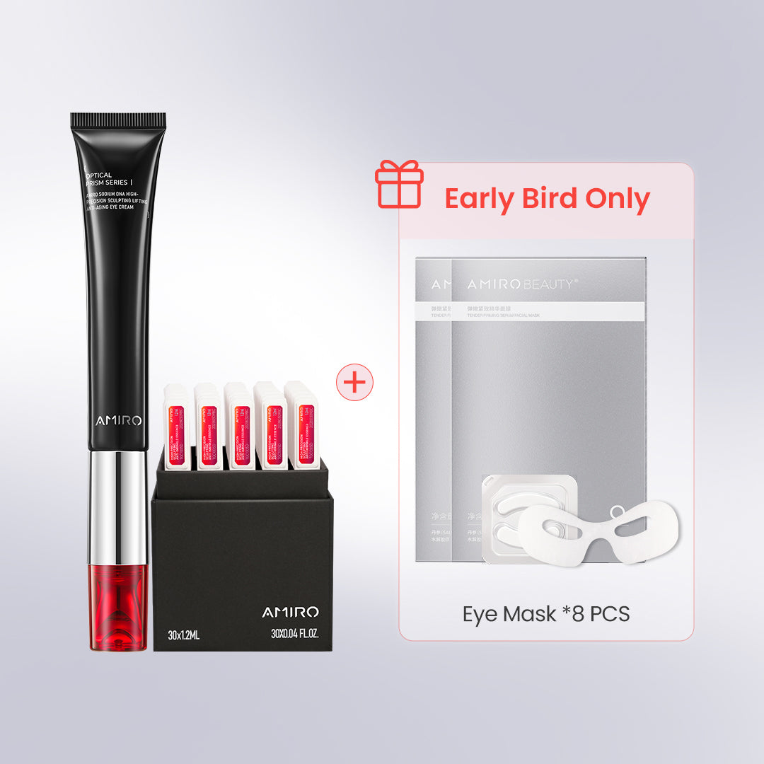 AMIRO EyeGlow Red Light & Microcurrent Eye Cream