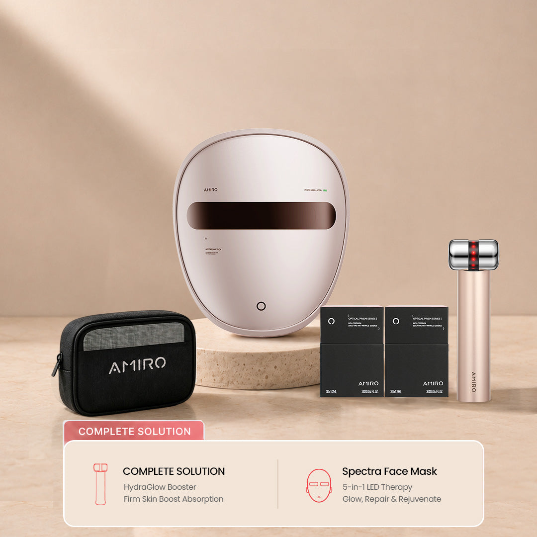 AMIRO Spectra 5-in-1 LED Light Therapy Facial Mask