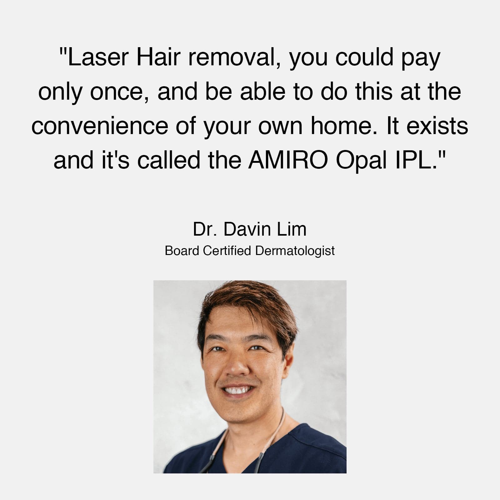 Auricular de depilación AMIRO Opal IPL