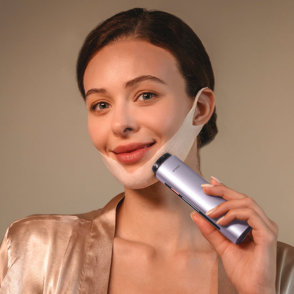 R3 Turbo homeuse device for jawline lifting with mask