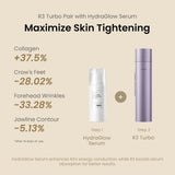 RF skin tightening device with collagen serum for anti-aging result