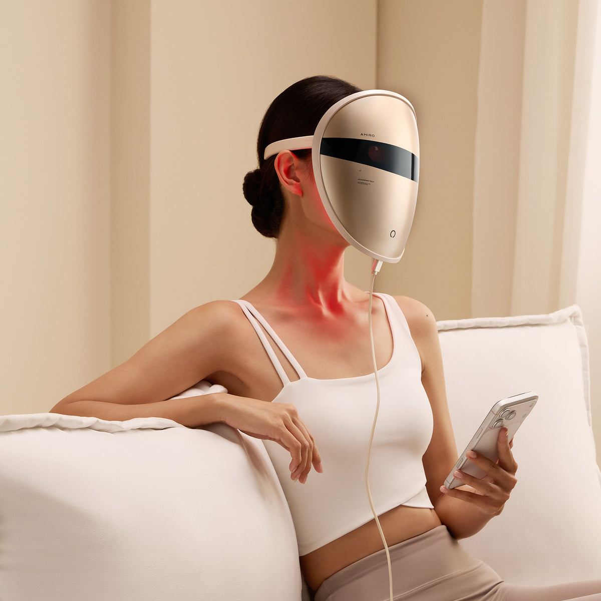 AMIRO Spectra 10-in-1 LED Light Therapy Mask