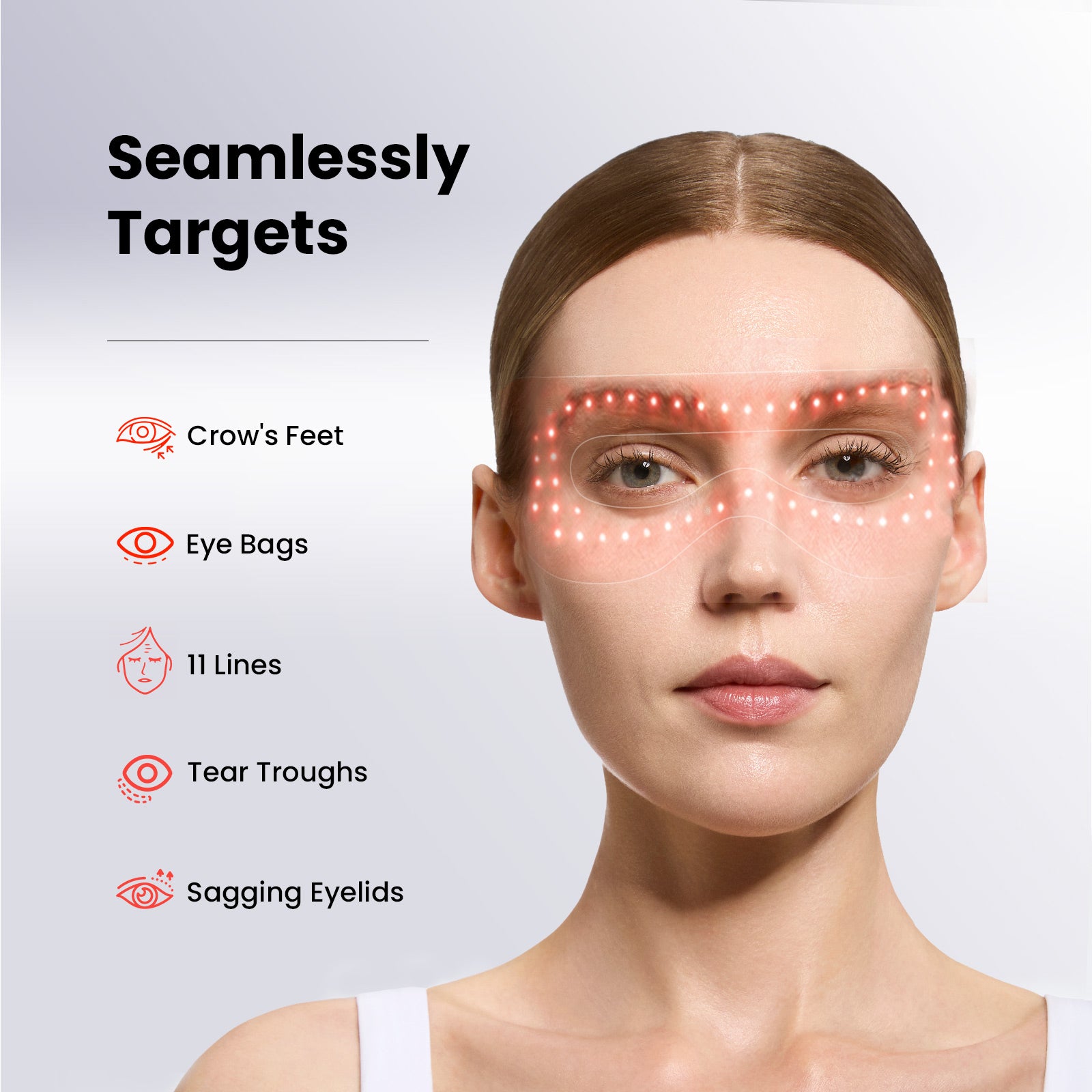 AMIRO Spectra LED Eye Mask