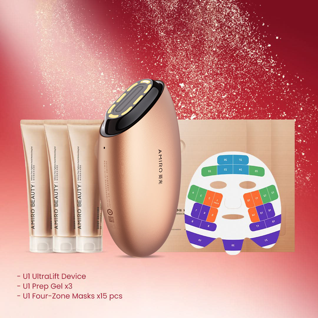 AMIRO U1 UltraLift Skin Tightening Ultrasound Facial Device