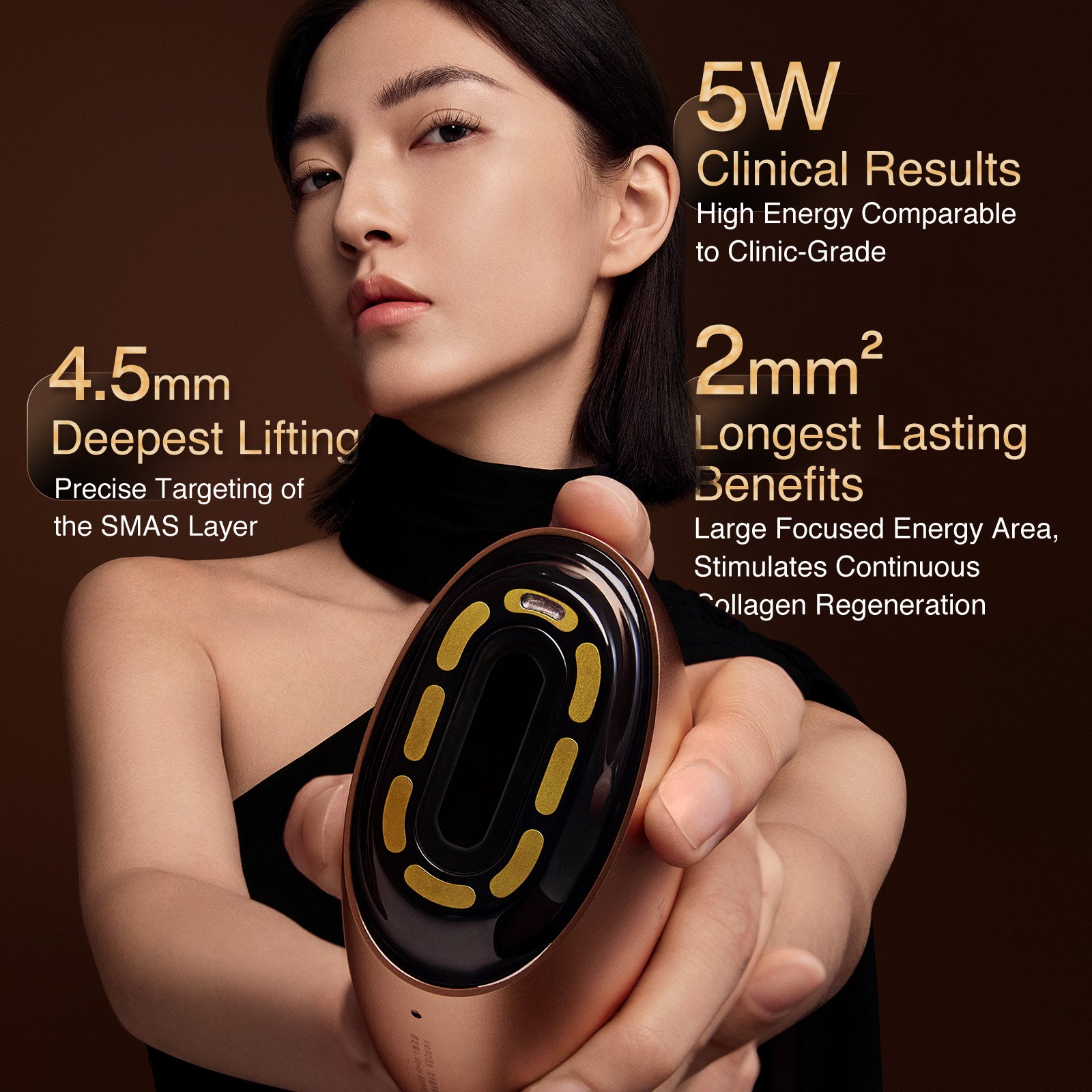Amiro U1 Ultralift Skin締め付け超音波フェイシャルデバイス