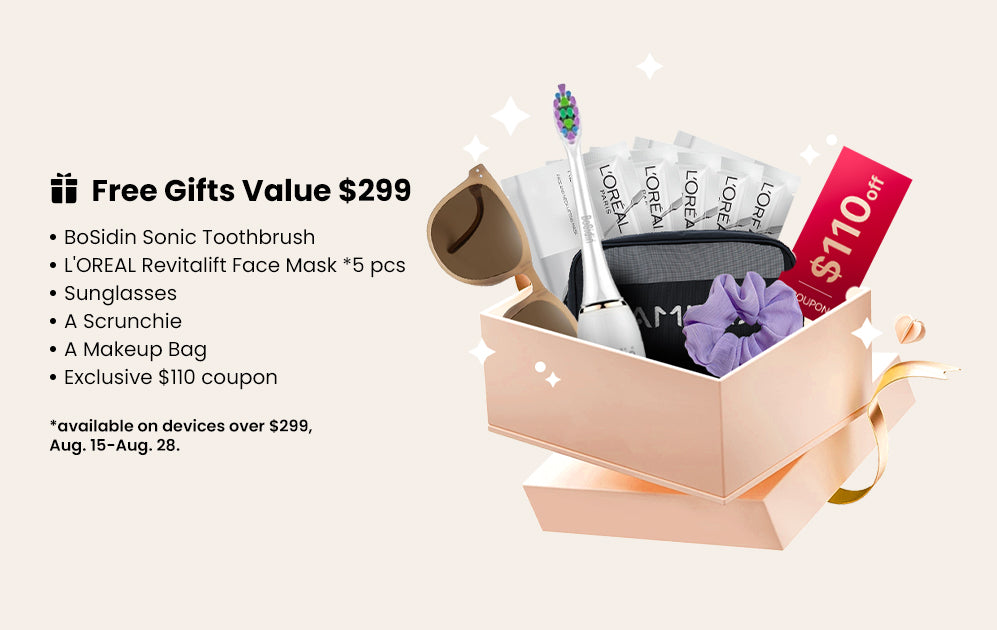 Free Toothbrush Gift Box Worth $299 + Extra $50 Off Back To School Sale @ AMIRO